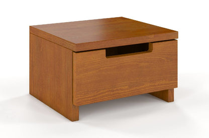 SPECTRUM Pine Low Bedside Cabinet