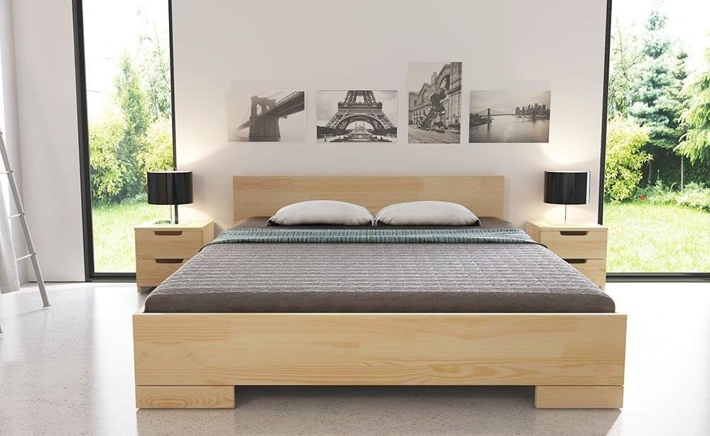 SPECTRUM Pine Maxi Bedside Cabinet