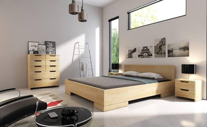 SPECTRUM Pine Maxi 220CM Long Bed with Storage
