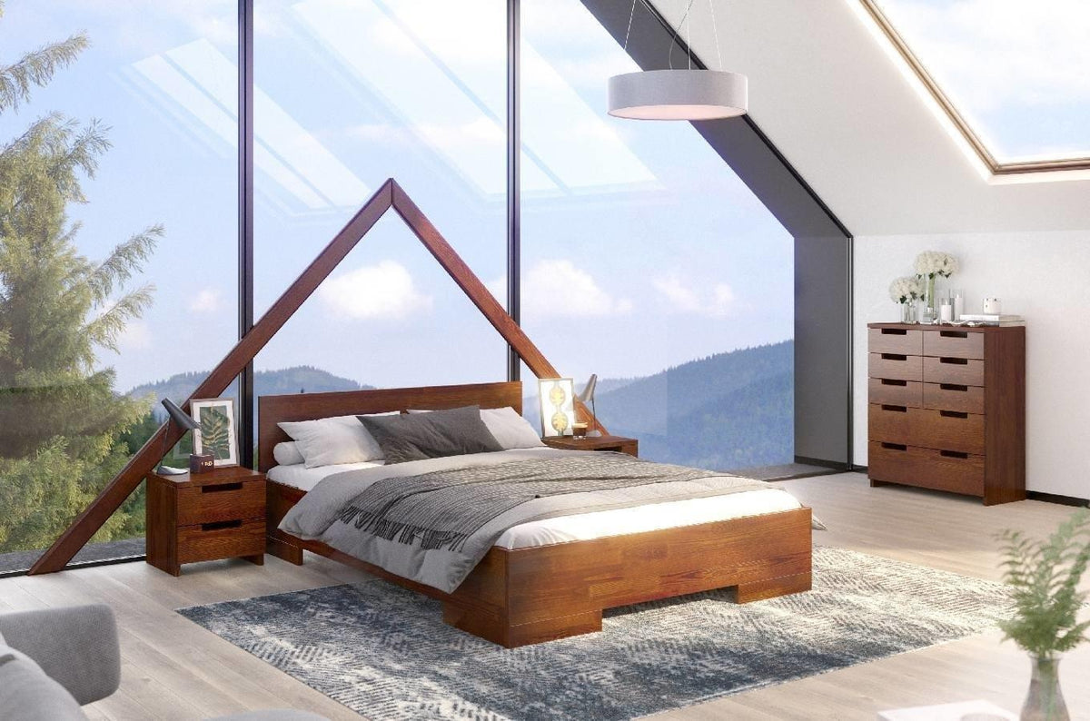 SPECTRUM Pine Maxi 220CM Long Bed with Storage
