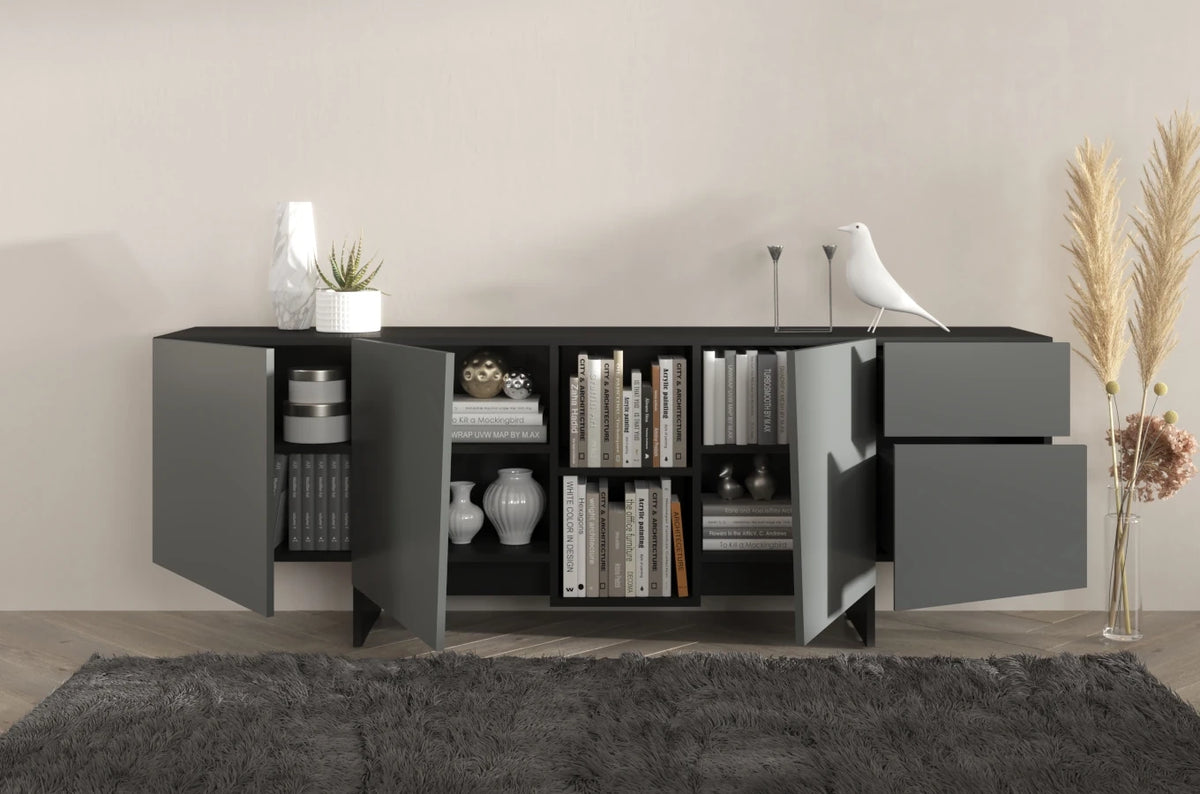 WING Grey Chest 200CM