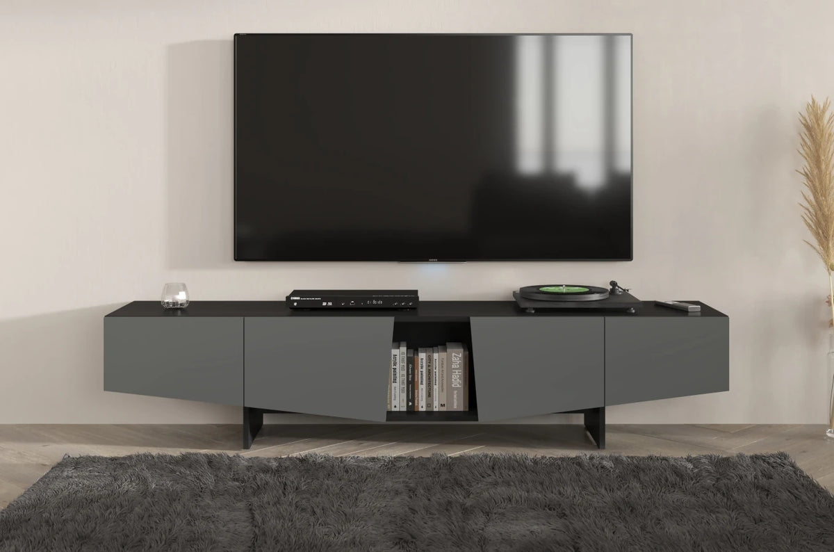 WING Grey TV Unit 200CM
