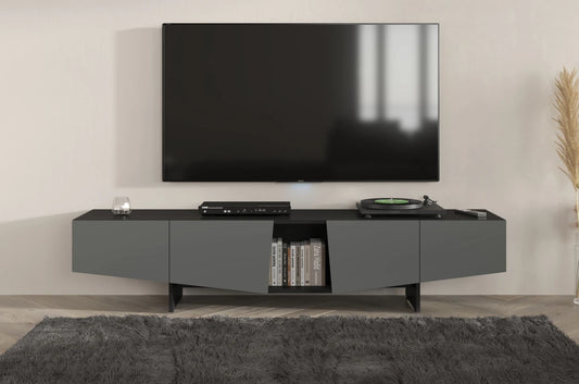 WING Grey TV Unit 200CM