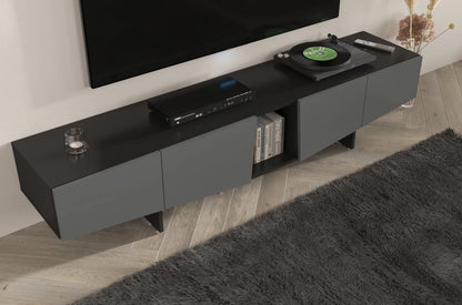 WING Grey TV Unit 200CM