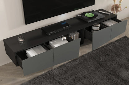 WING Grey TV Unit 200CM