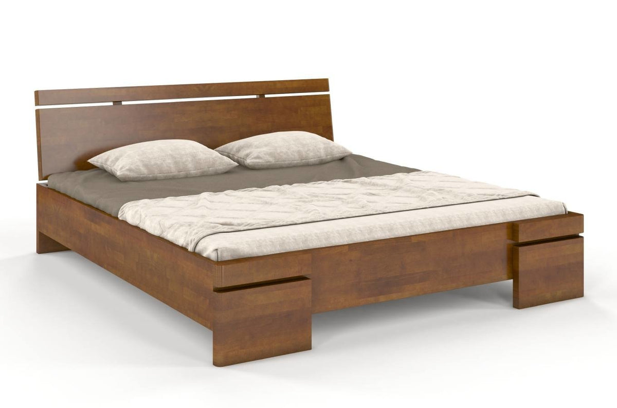 SPARTA Beech Maxi Bed with Storage