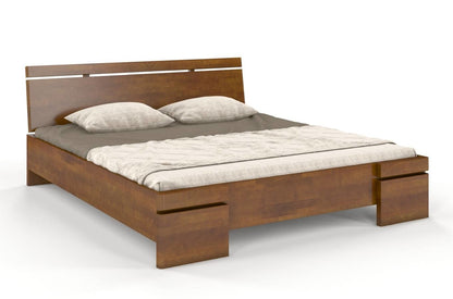 SPARTA Beech Maxi Bed with Storage