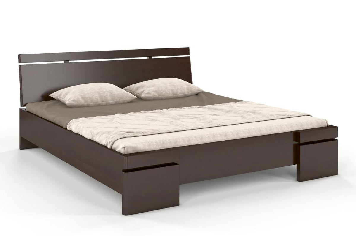 SPARTA Beech Maxi Bed with Storage