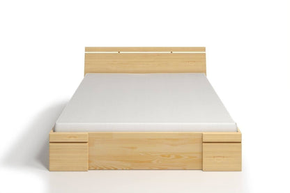 SPARTA Pine Maxi Bed with 4 Drawers