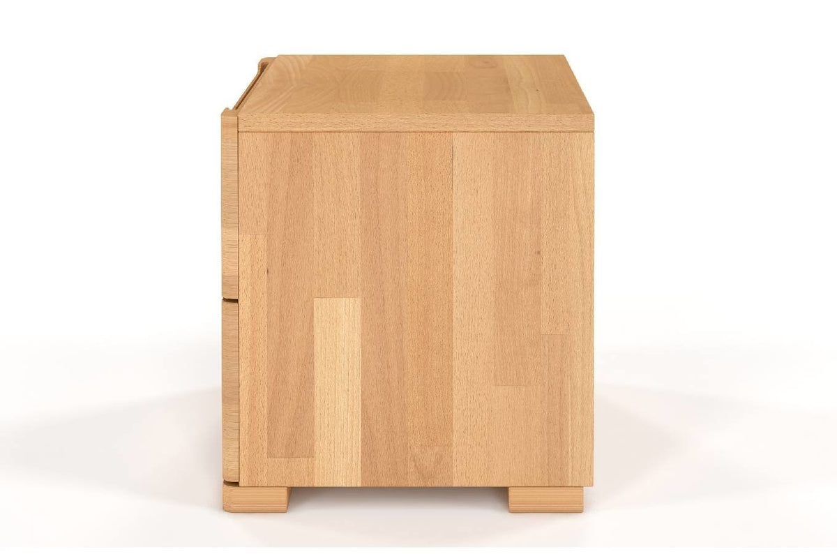 SPARTA Beech Maxi Bedside Cabinet