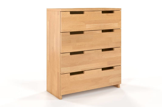 SPECTRUM Beech 4 Drawer Chest