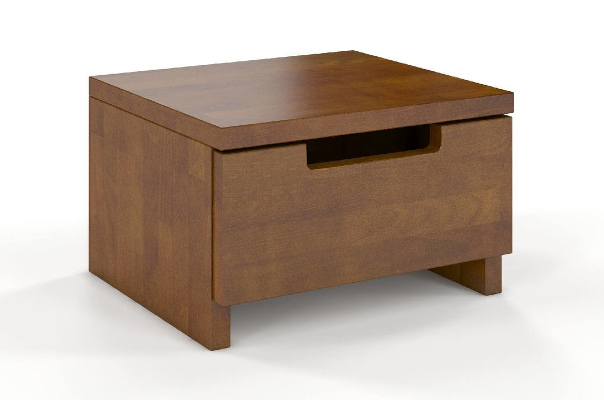 SPECTRUM Beech Low Bedside Cabinet