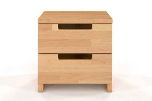 SPECTRUM Beech Maxi Bedside Cabinet