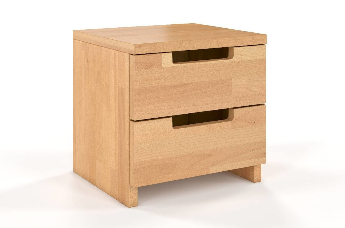 SPECTRUM Beech Maxi Bedside Cabinet