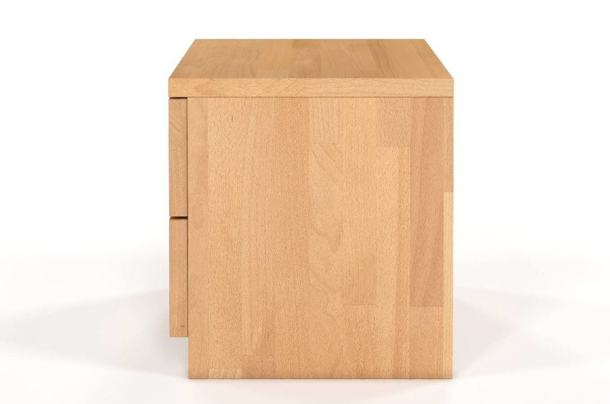SPECTRUM Beech Maxi Bedside Cabinet