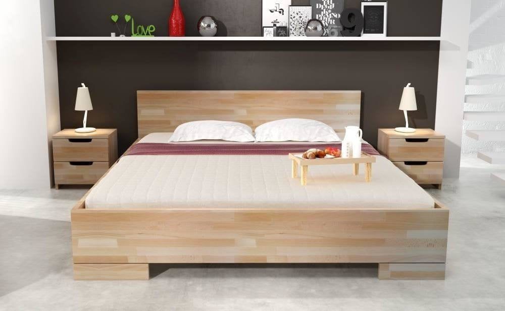 SPECTRUM Beech Maxi Bedside Cabinet