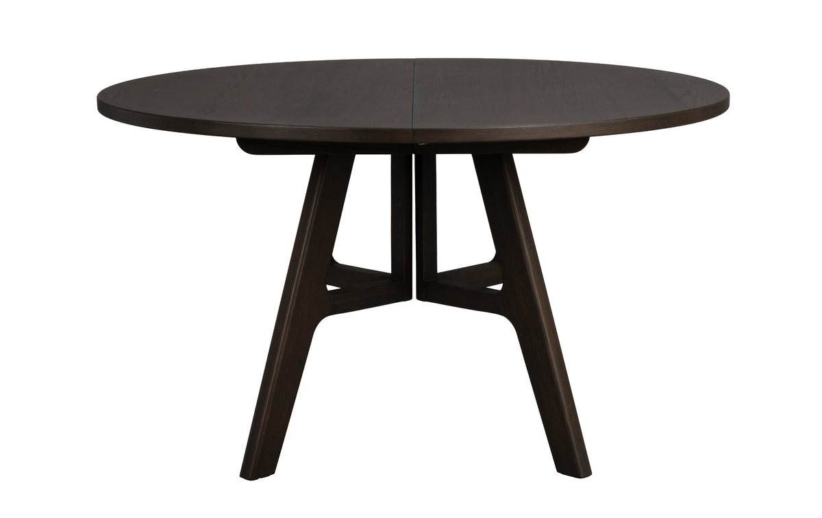 Stockbridge Round Extendable Dining Table 130 cm – Brown Oak