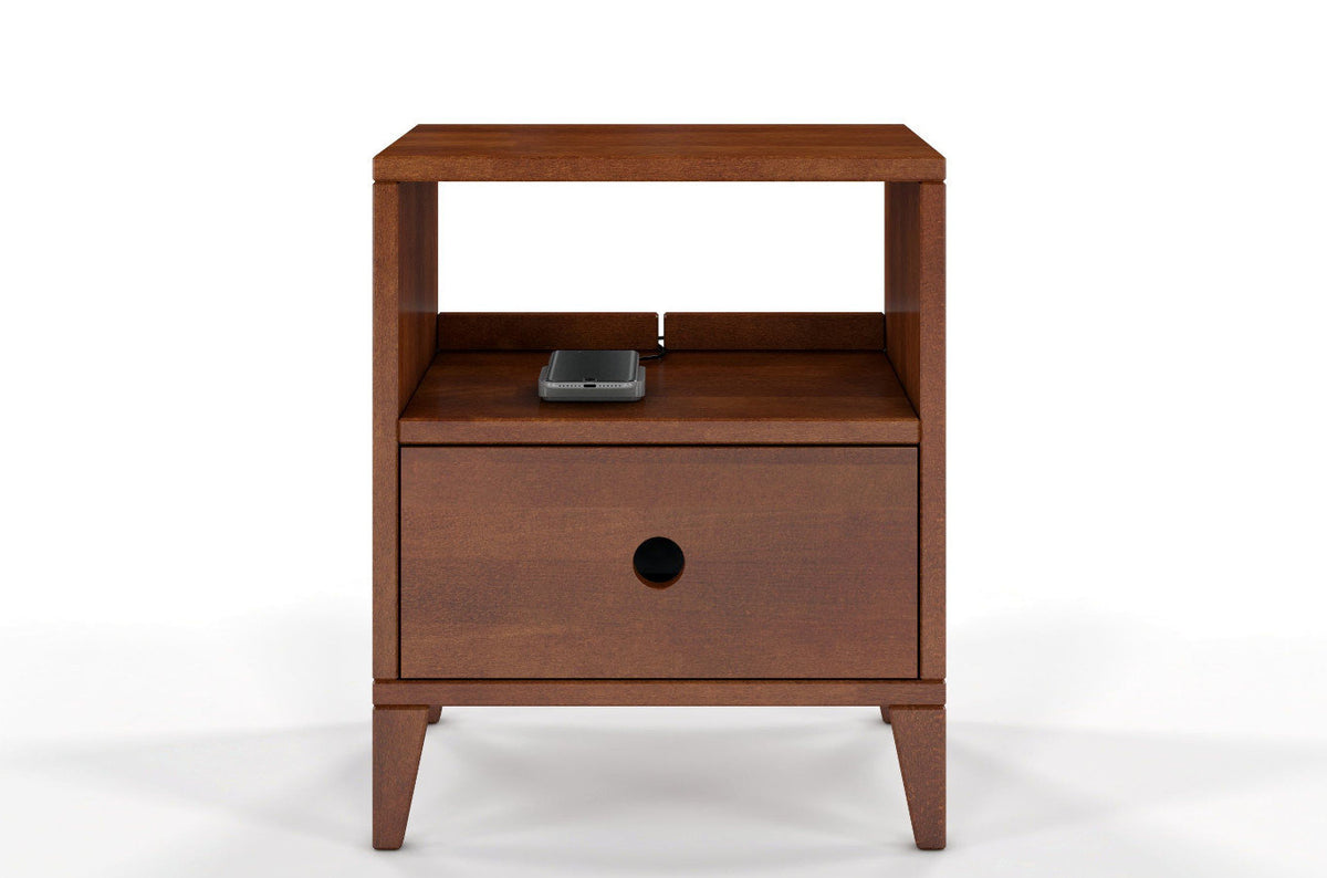 SUND Beech Bedside Cabinet