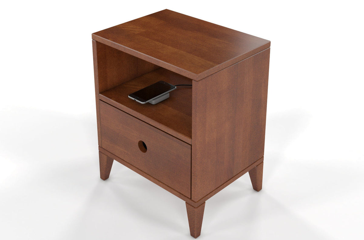 SUND Beech Bedside Cabinet