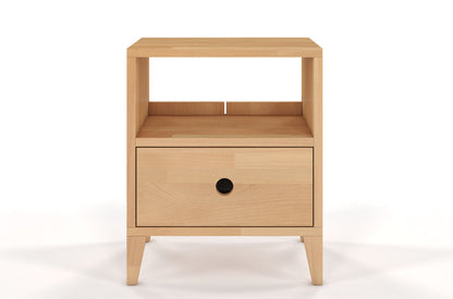 SUND Beech Bedside Cabinet