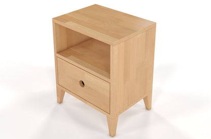 SUND Beech Bedside Cabinet