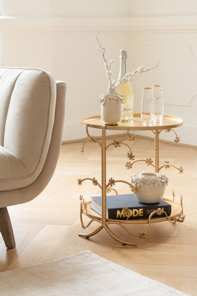Gold Side Table 45 CM