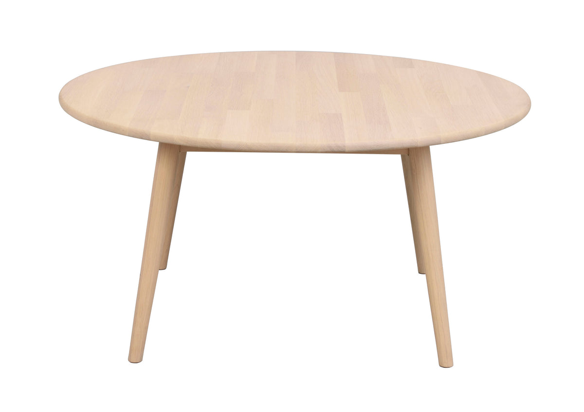 Tompkins Coffee Table 90 cm – Round / Whitewash Oak