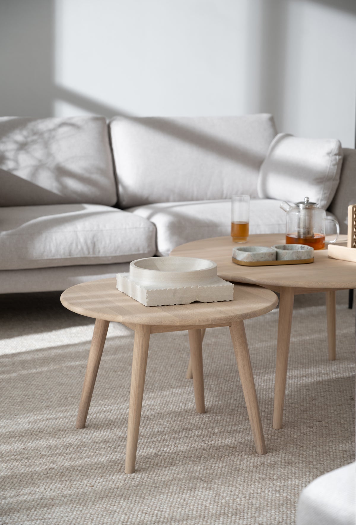 Tompkins Round Coffee Table Ø60 cm