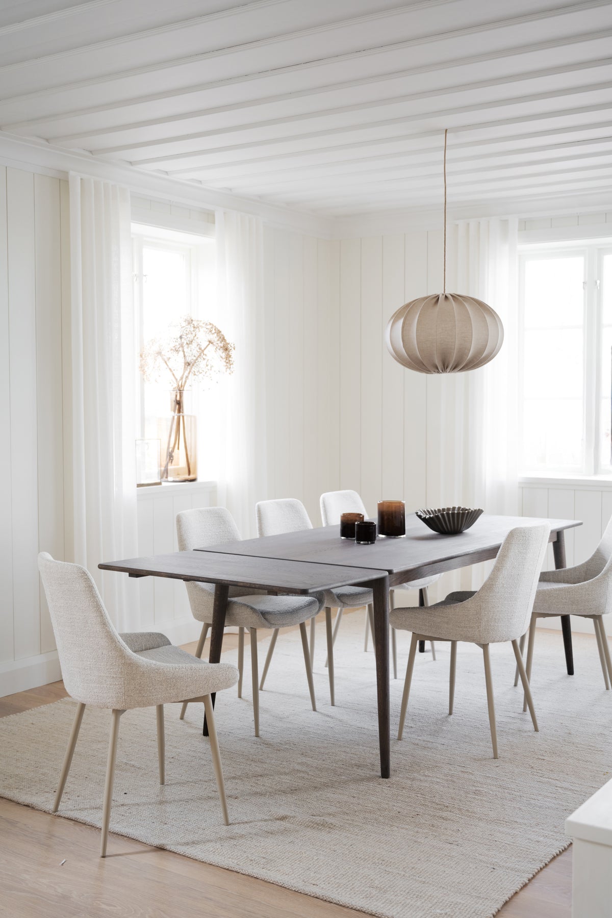Tyler Dining Table 180 x 90 cm – Brown Oak
