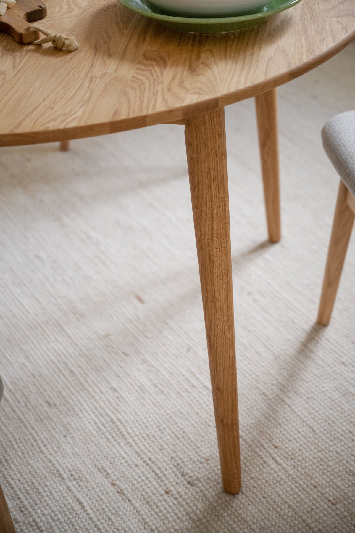 Tyler Round Extendable Dining Table Ø120 cm