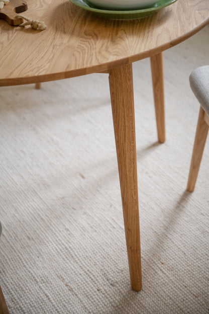 Tyler Round Extendable Dining Table Ø120 cm
