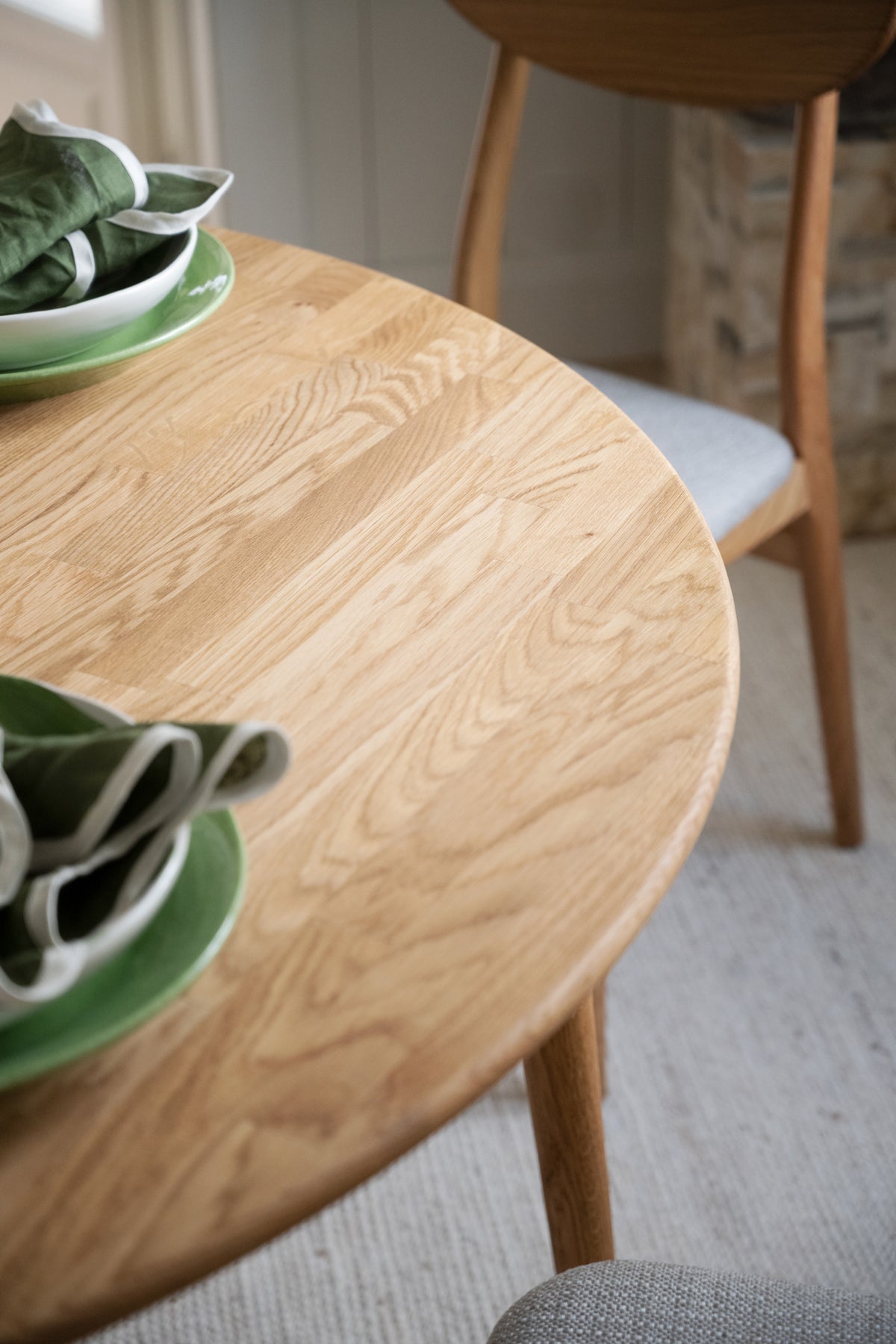 Tyler Round Extendable Dining Table Ø120 cm