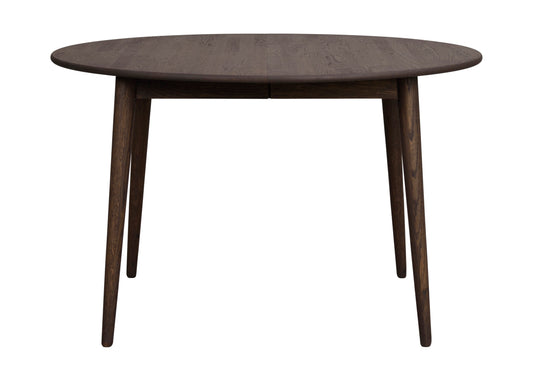 Tyler Round Extendable Dining Table Ø120 cm – Brown Oak
