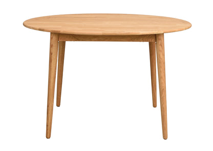 Tyler Round Extendable Dining Table Ø120 cm – Oak