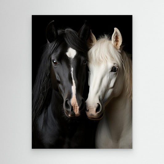 Horses 0001 P Horse Friends 3 by Bilge Paksoylu