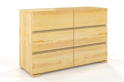 VESTRE Pine 6 Drawer Chest