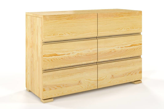 VESTRE Pine 6 Drawer Chest