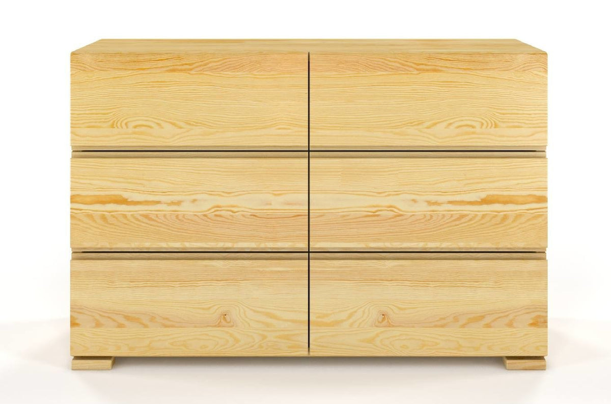 VESTRE Pine 6 Drawer Chest