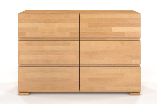 VESTRE Beech 6 Drawer Chest