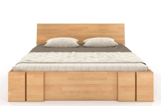 VESTRE Beech Maxi Bed with 4 Drawers