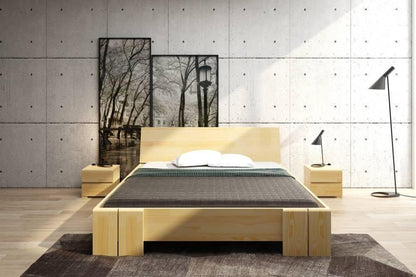 VESTRE Pine Maxi Bed with Storage