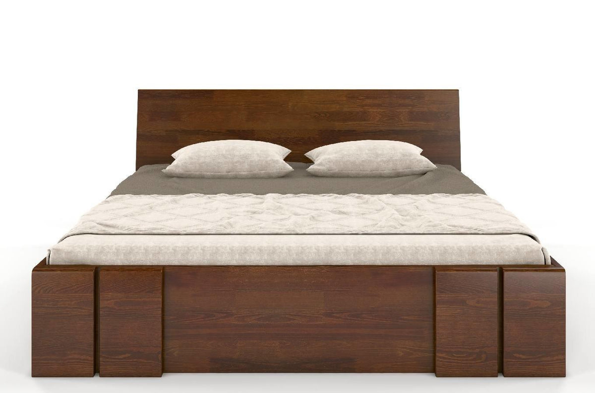 VESTRE Pine Maxi Bed with 4 Drawers