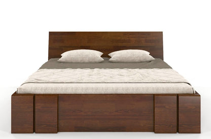 VESTRE Pine Maxi Bed with 4 Drawers