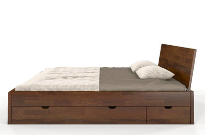 VESTRE Pine Maxi Bed with 4 Drawers