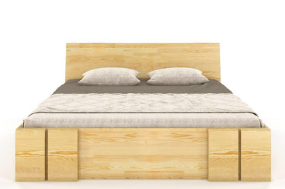 VESTRE Pine Maxi Bed with 4 Drawers