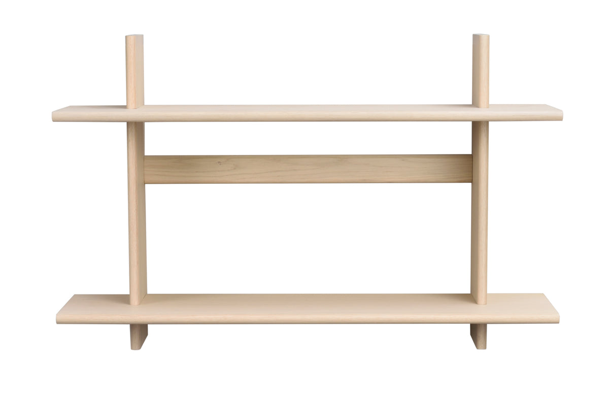 Westlock Wall Shelf 75 x 48 cm – Whitewash Oak