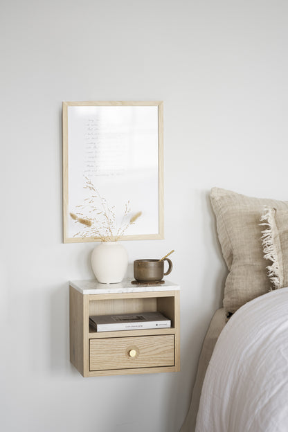 Whitmore Wall-Mounted Bedside Table