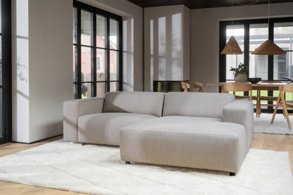 Willard 3-Seater Modular Sofa with Chaise Longue