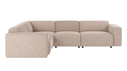 Willard Corner Sofa 2+3 Seater – Light Beige