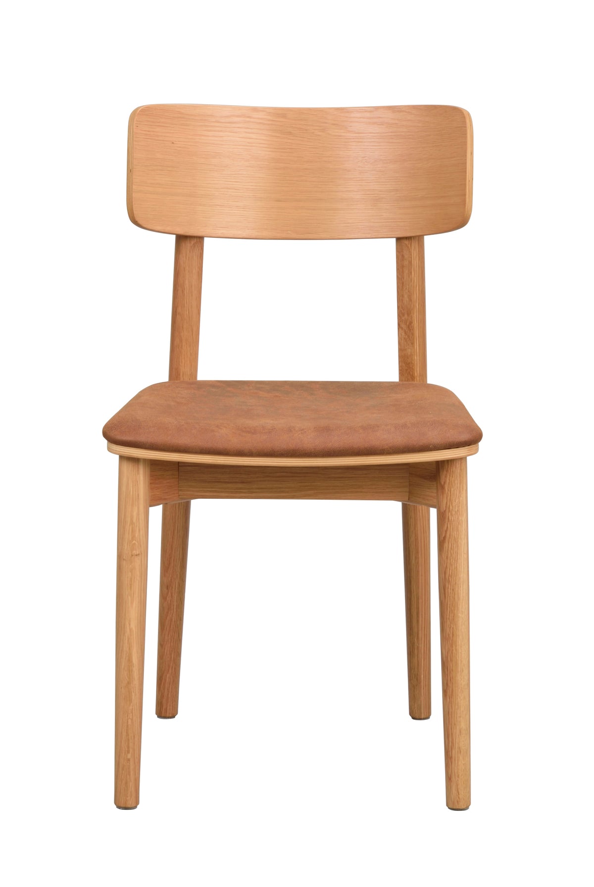 Wolcott Dining Chair (Set of 2) – Natural Oak / Brown